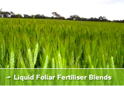 Liquid Foliar Fertiliser Blends